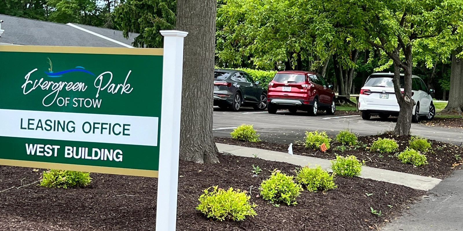 Beautiful freshly-installed landscaping in common areas and ample off-street parking